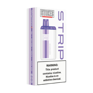 STOKES DISPOSABLE  STRIP ALOE GRAPE ICE
